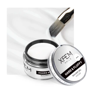 Żel budujący Hard & Fluffy White 15 ml